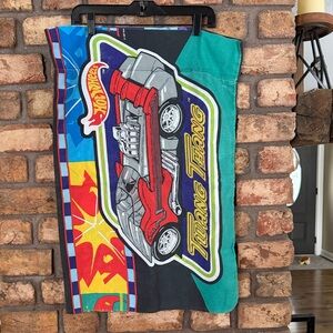 VTG 1996 Hot Wheels pillowcase